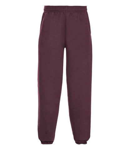 Russell Schoolgear Kids Elasticated Hem Jog Pants - Burgundy (750B)