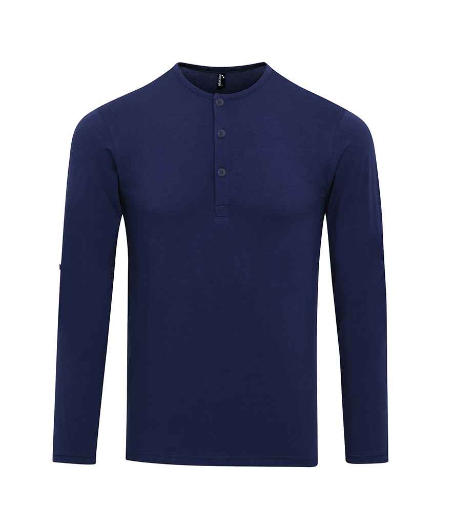 Premier Long John Roll Sleeve T-Shirt - FRONT