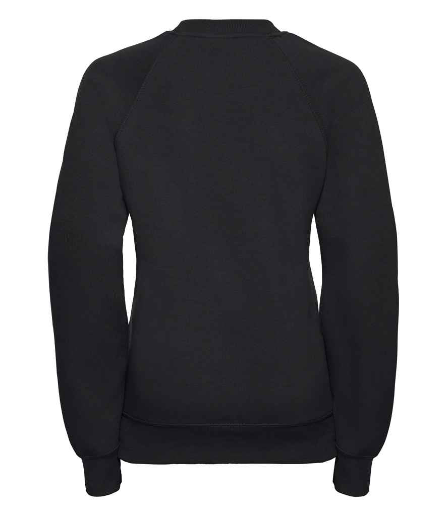 Russell Schoolgear Kids Raglan Sweatshirt - Black (762B)