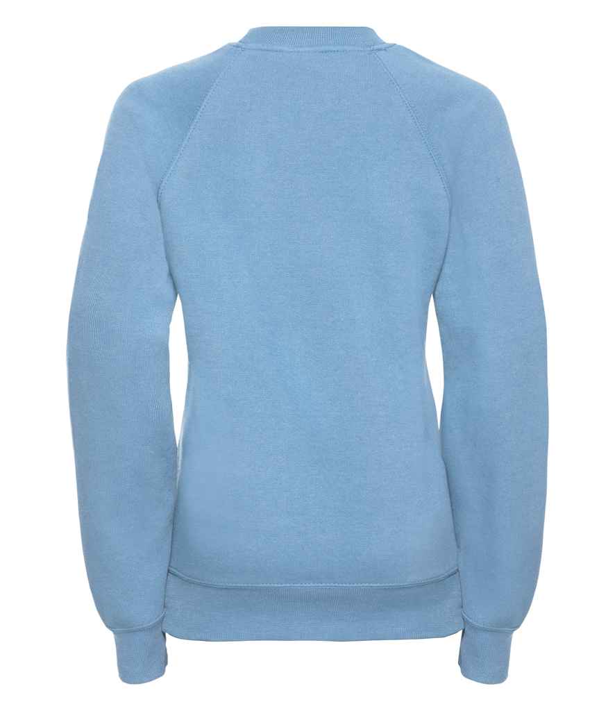 Russell Schoolgear Kids Raglan Sweatshirt - Sky Blue (762B)