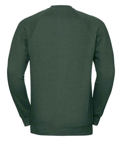 Russell Raglan Sweatshirt - Bottle Green (762M)