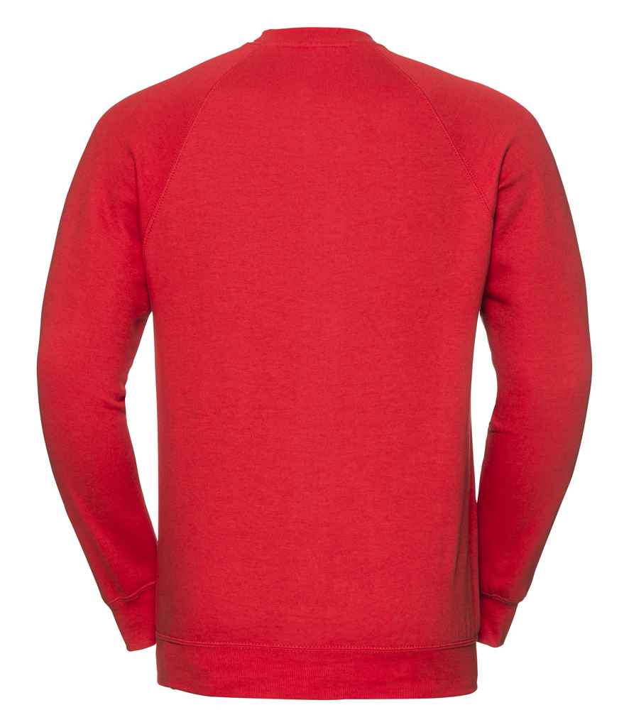 Russell Raglan Sweatshirt - Bright Red (762M)