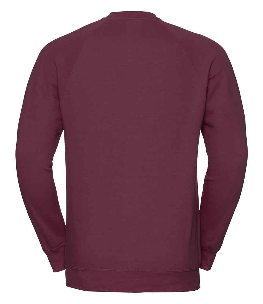 Russell Raglan Sweatshirt - Burgundy (762M)