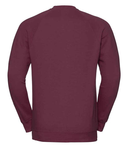 Russell Raglan Sweatshirt - Burgundy (762M)