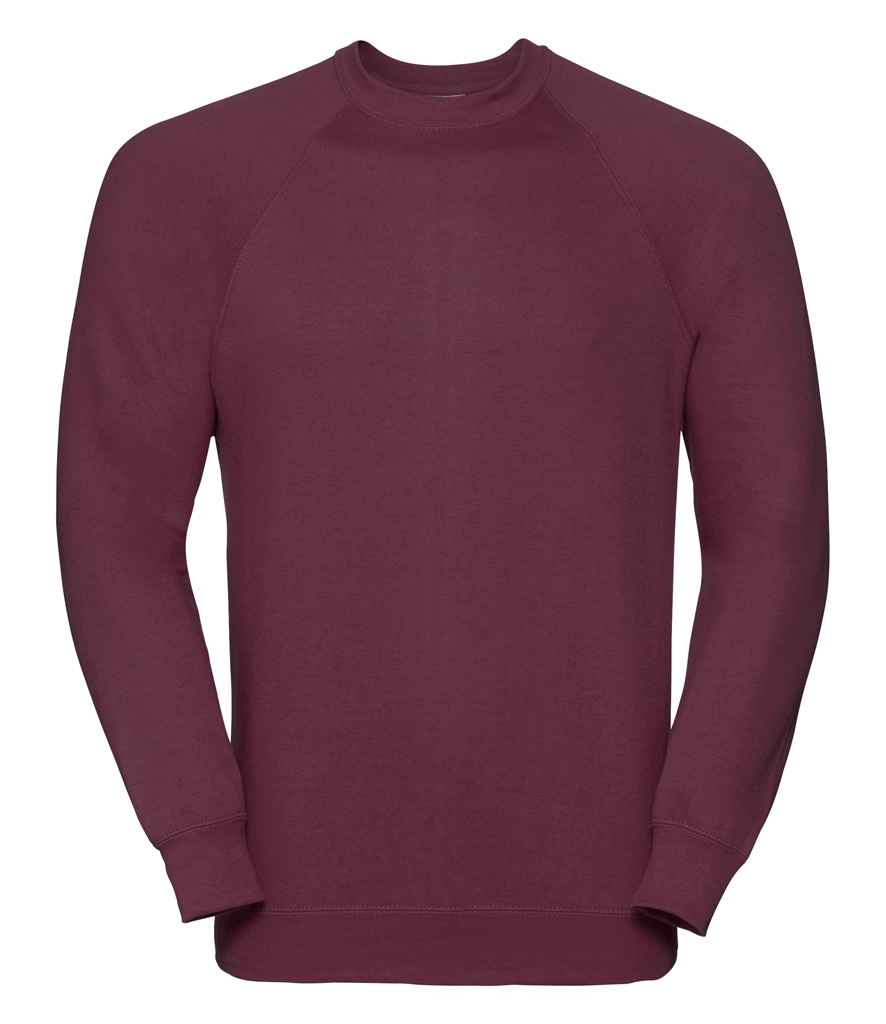 Russell Raglan Sweatshirt - Burgundy (762M)