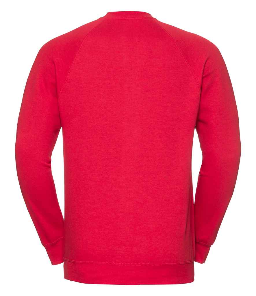 Russell Raglan Sweatshirt - Classic Red (762M)