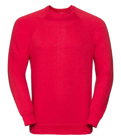 Russell Raglan Sweatshirt - Classic Red (762M)