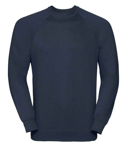 Russell Raglan Sweatshirt - French Navy (762M)