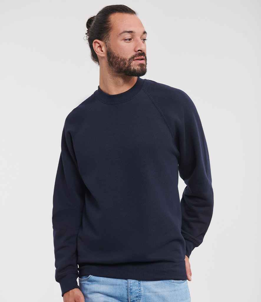 Russell Raglan Sweatshirt - French Navy (762M)