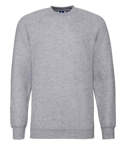 Russell Raglan Sweatshirt - Light Oxford (762M)