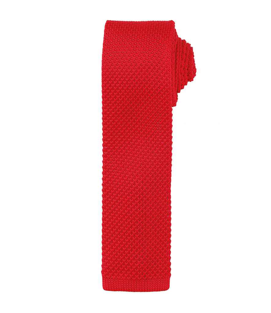 Premier Slim Knitted Tie - FRONT