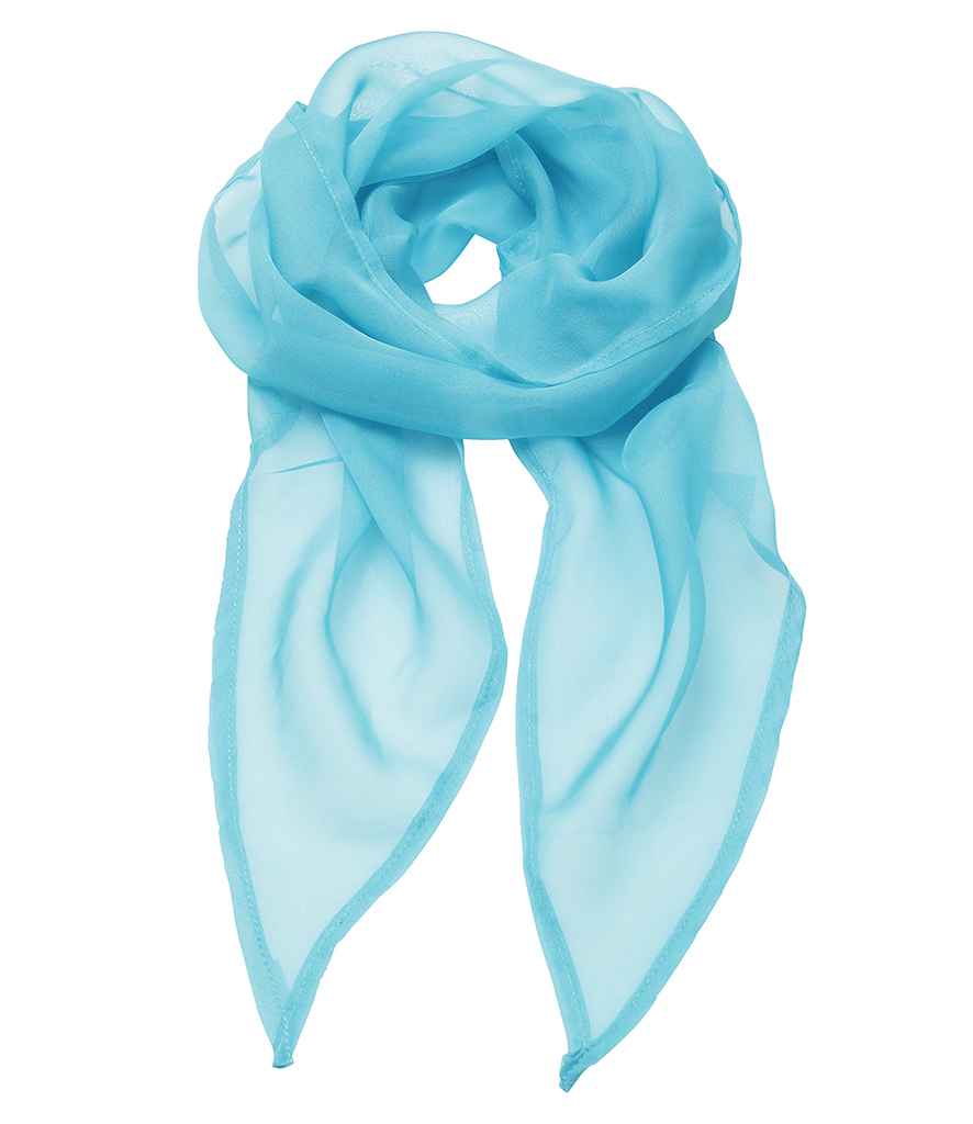 Premier 'Colours' Chiffon Scarf - FRONT