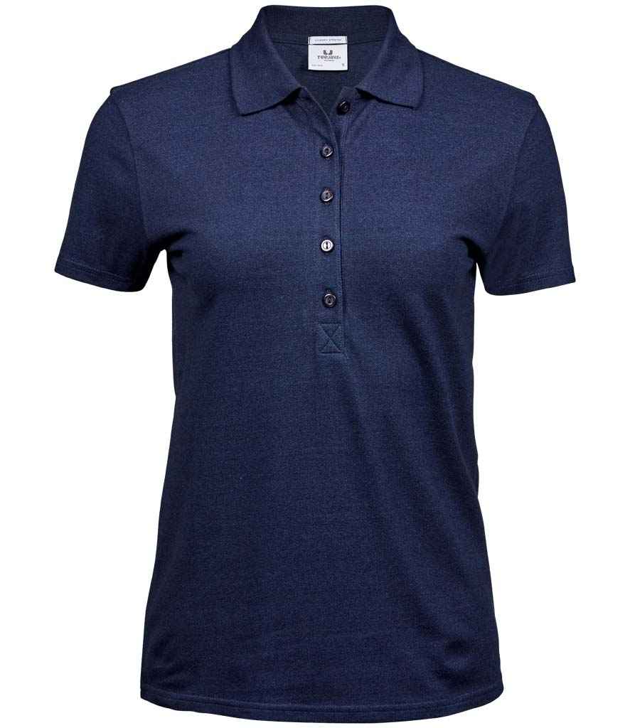 Tee Jays Ladies Luxury Stretch Polo Shirt - FRONT