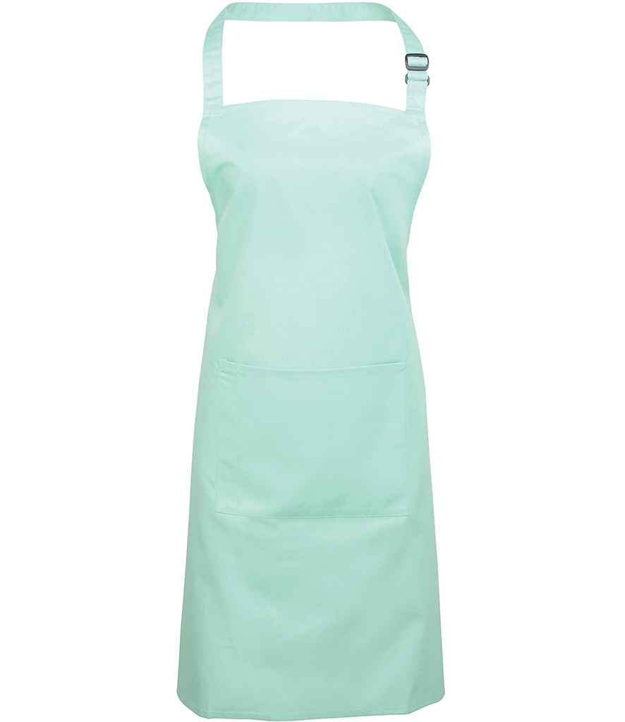 Premier 'Colours' Bib Apron with Pocket - FRONT