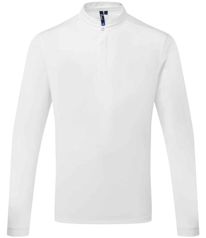 Premier Essential Coolchecker® Long Sleeve Chef's Shirt - FRONT