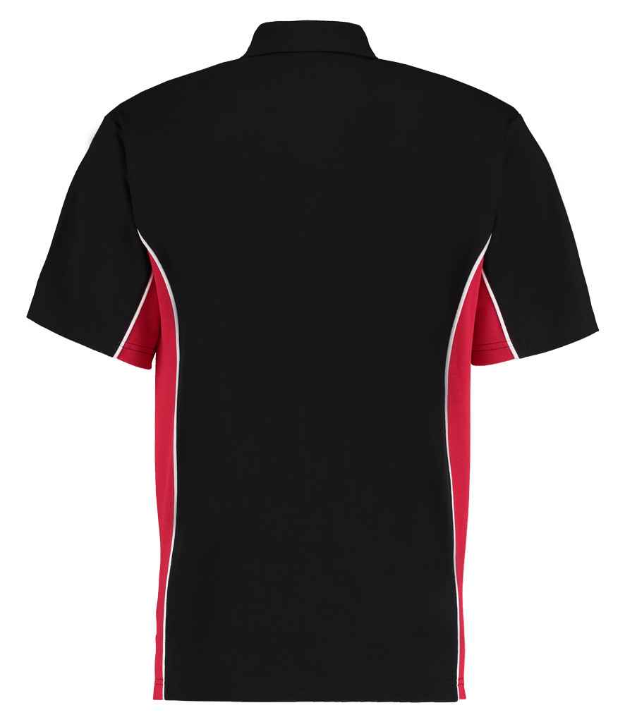 Kustom Kit Track Poly/Cotton Piqué Polo Shirt - BACK