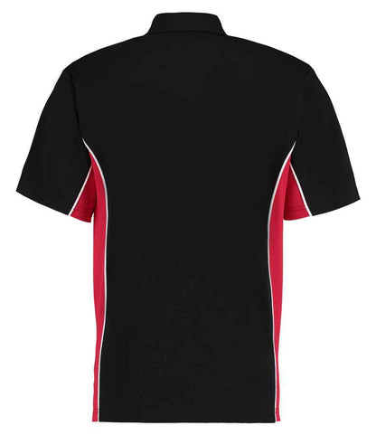 Kustom Kit Track Poly/Cotton Piqué Polo Shirt - BACK