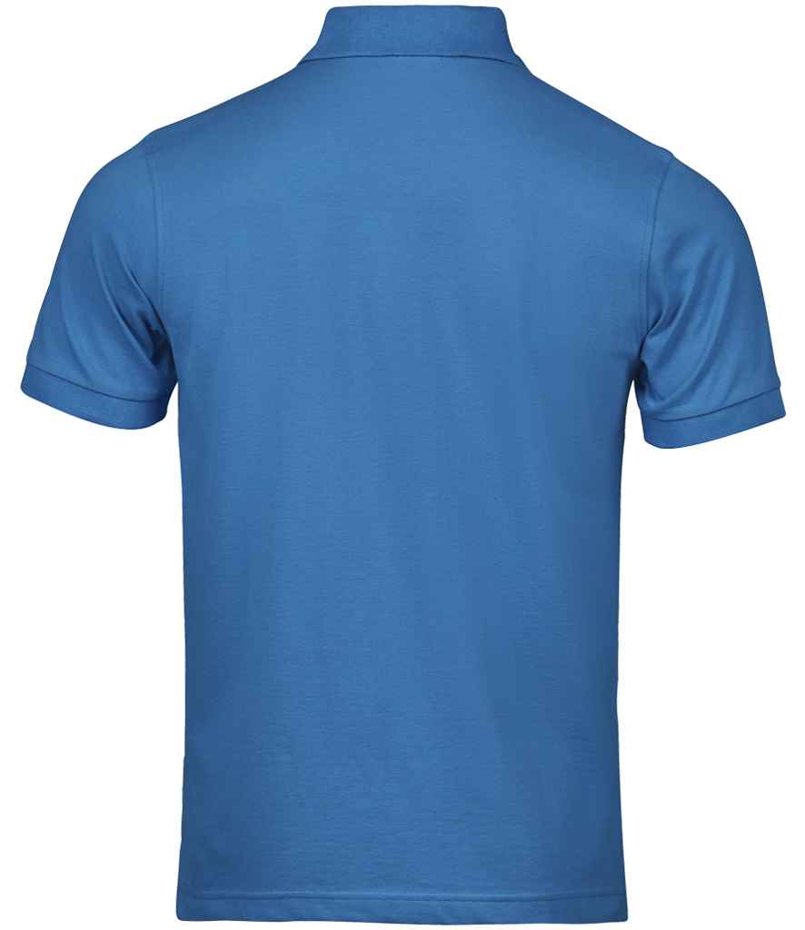 Tee Jays Luxury Stretch Piqué Polo Shirt - BACK