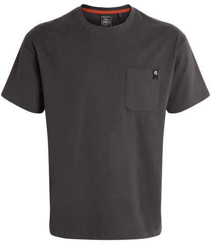 Craghoppers Workwear Wakefield Pocket T-Shirt - Carbon Grey (CR701) - front
