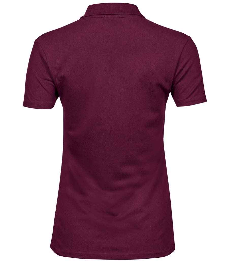 Tee Jays Ladies Luxury Stretch Polo Shirt - BACK