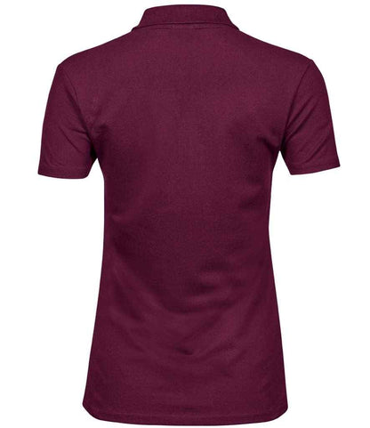 Tee Jays Ladies Luxury Stretch Polo Shirt - BACK