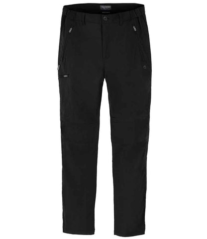 Craghoppers Expert Kiwi Pro Stretch Trousers - Black (CR233) - back
