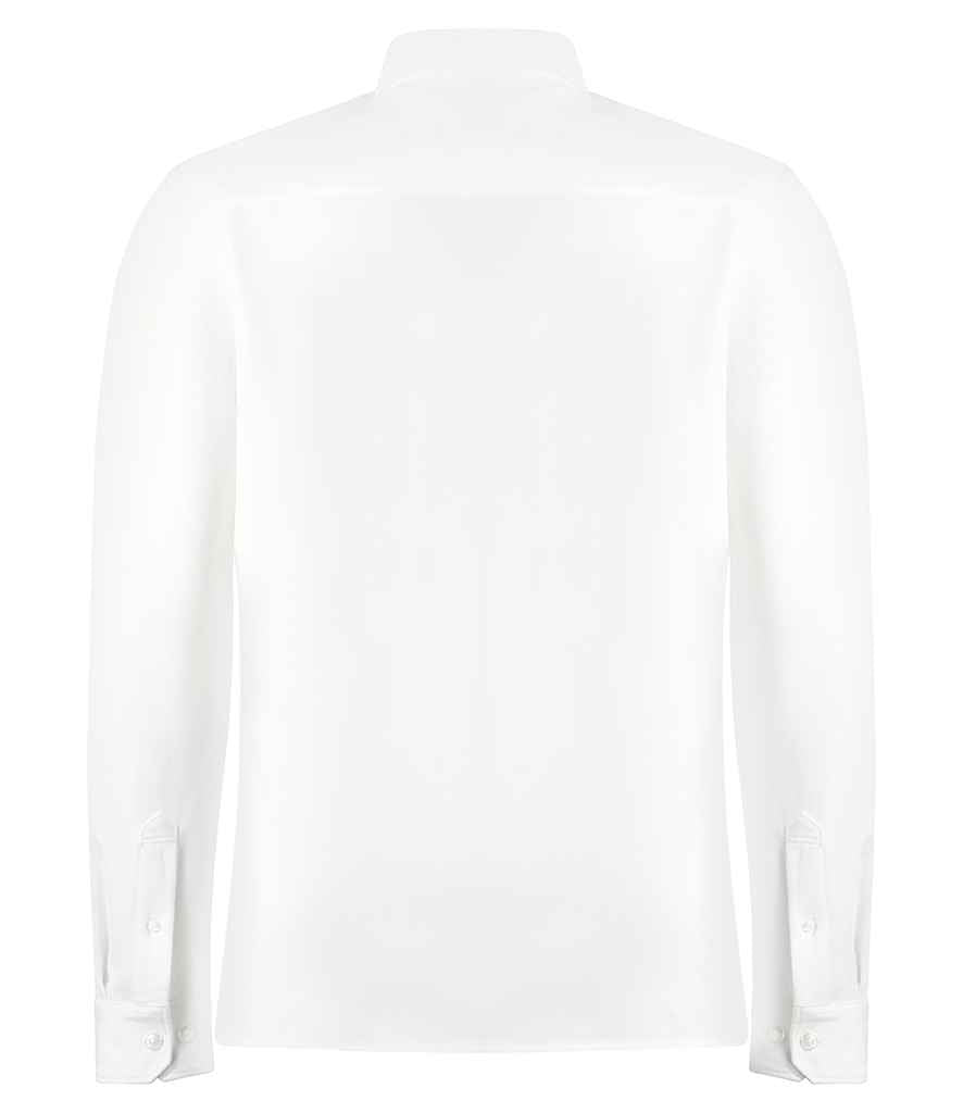 Kustom Kit Long Sleeve Superwash® 60°C Piqué Shirt - BACK