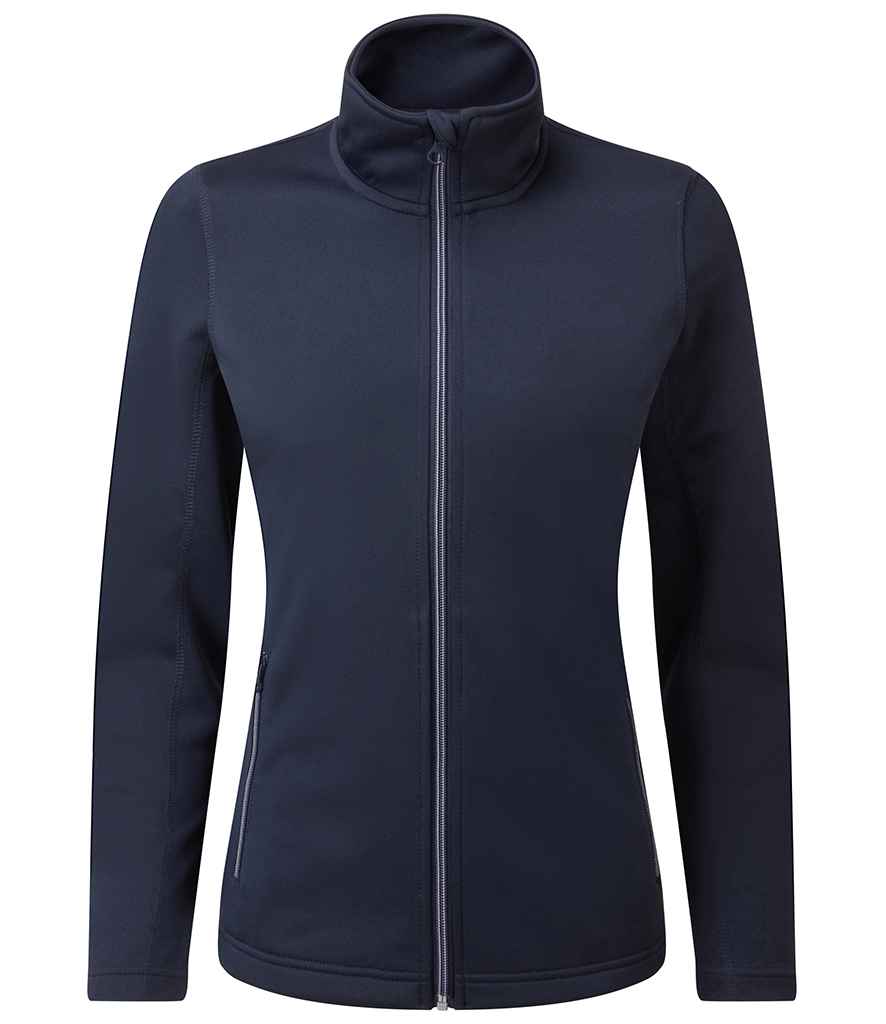 Premier Ladies Spun Dyed Recycled Zip Through Sweat Jacket - FRONT