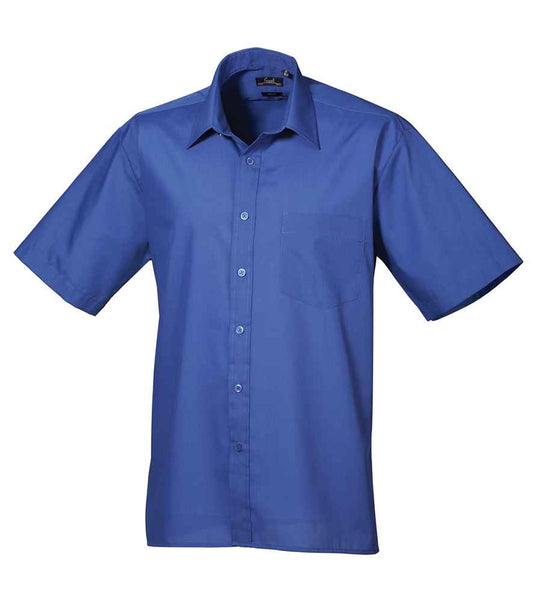 Premier Short Sleeve Poplin Shirt - FRONT