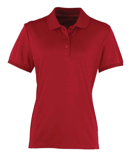 Premier Ladies Coolchecker® Piqué Polo Shirt - FRONT