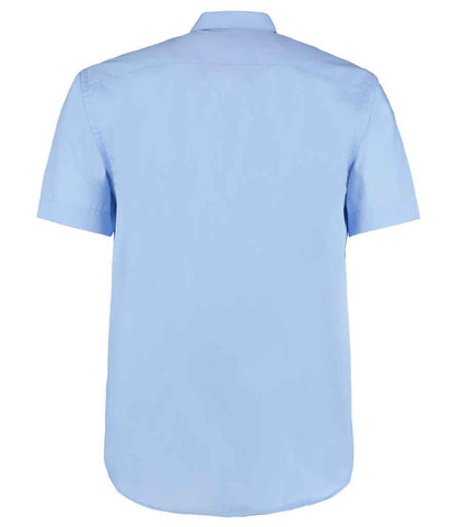 Kustom Kit Short Sleeve Classic Fit Business Shirt - BACK