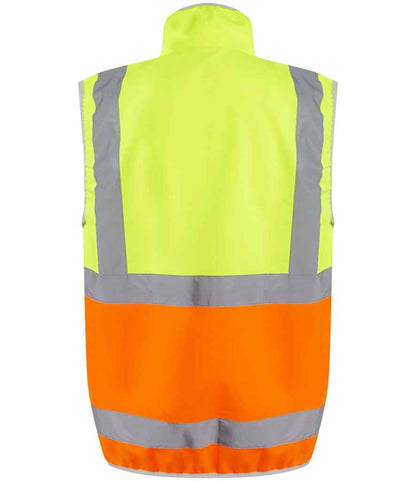 Regatta High Visibility Pro Full Zip Gilet - BACK