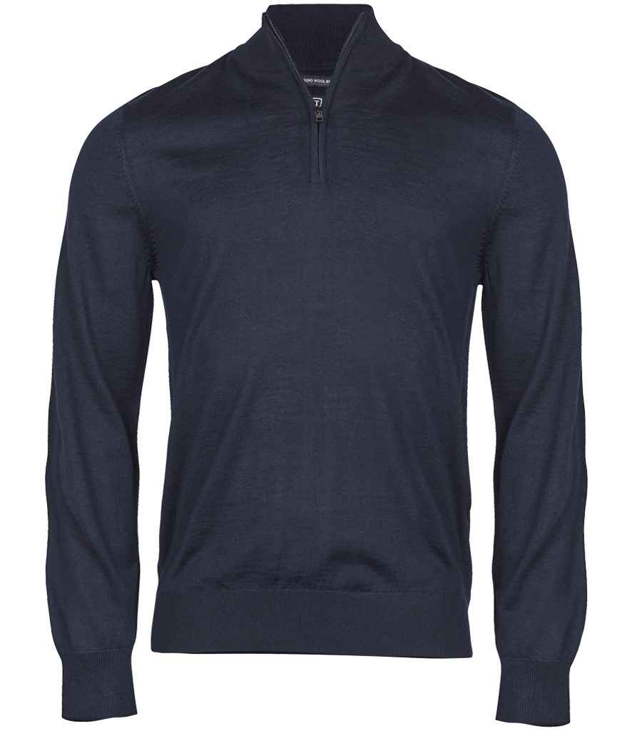 Tee Jays Half Zip Sweater - FRONT