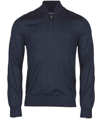 Tee Jays Half Zip Sweater - FRONT