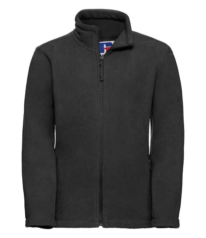 Russell Schoolgear Kids Outdoor Fleece Jacket - Black (870B)