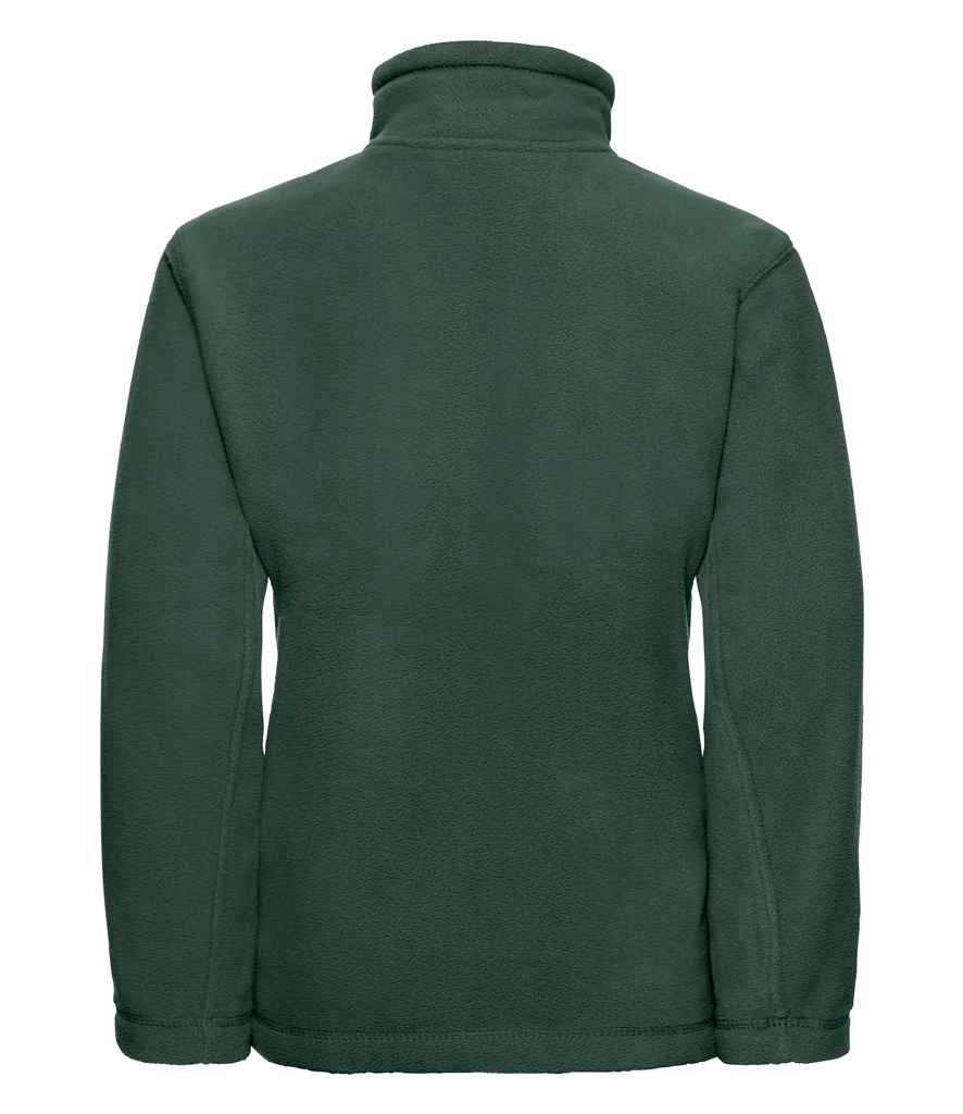 Russell Schoolgear Kids Outdoor Fleece Jacket - Bottle Green (870B)