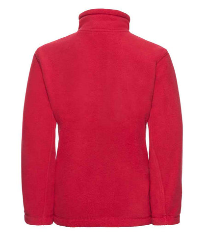 Russell Schoolgear Kids Outdoor Fleece Jacket - Classic Red (870B)