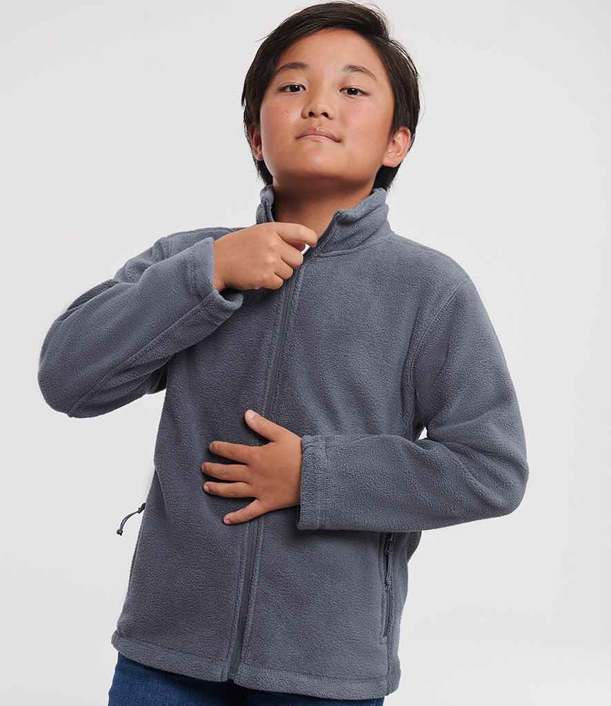 Russell Schoolgear Kids Outdoor Fleece Jacket - Convoy Grey (870B)