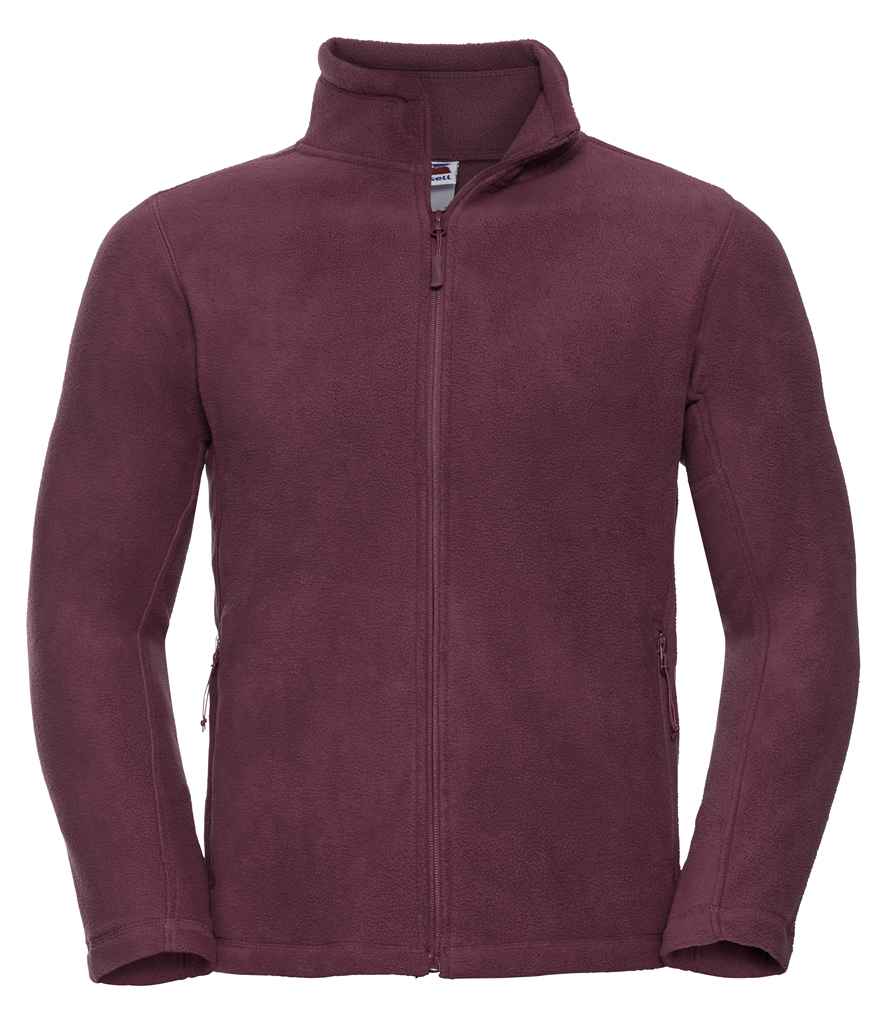 Russell Outdoor Fleece Jacket - Burgundy (870M)
