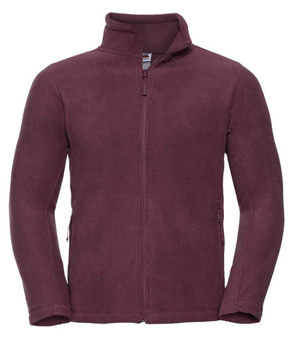 Russell Outdoor Fleece Jacket - Burgundy (870M)