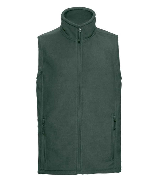 Russell Outdoor Fleece Gilet - Bottle Green (872M)