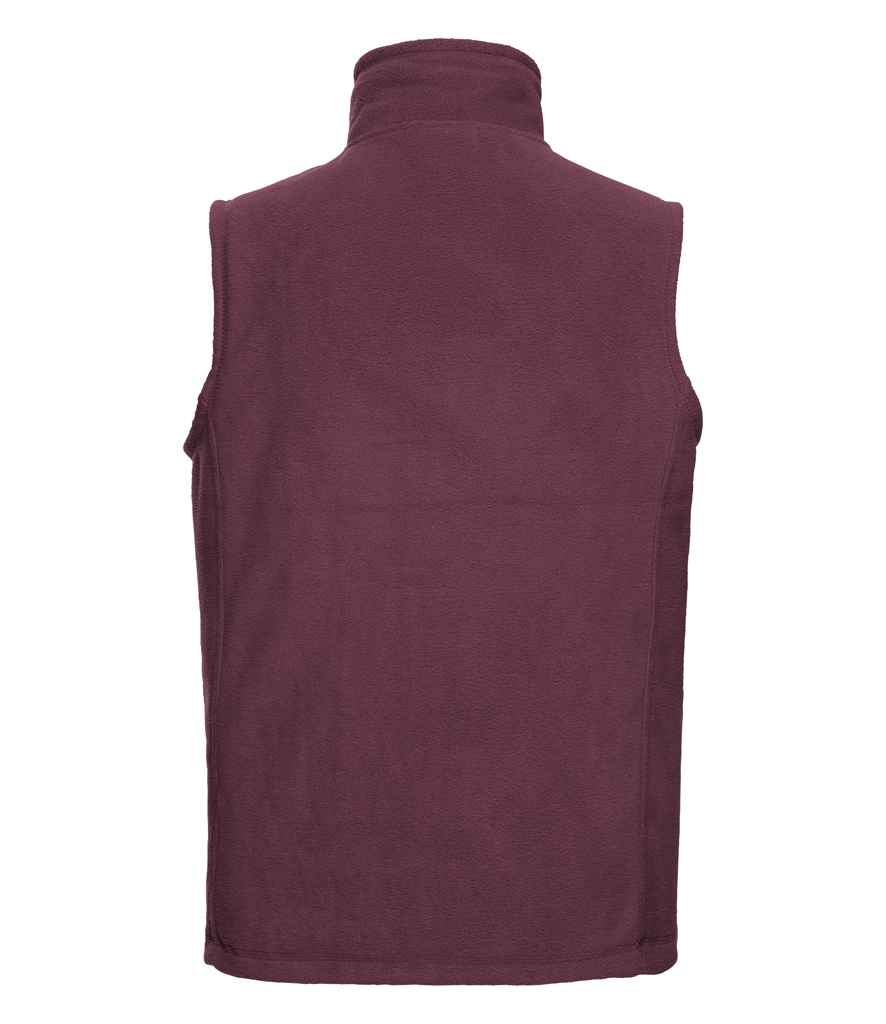 Russell Outdoor Fleece Gilet - Burgundy (872M)