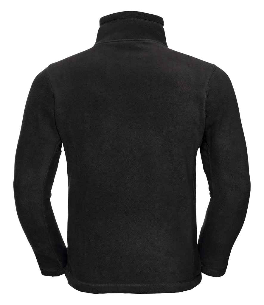 Russell Zip Neck Outdoor Fleece - Black (874M)