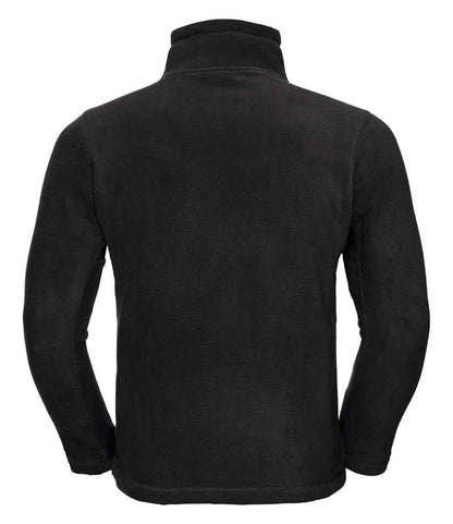 Russell Zip Neck Outdoor Fleece - Black (874M)