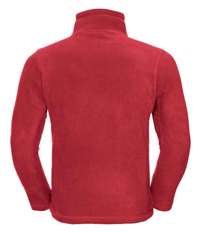 Russell Zip Neck Outdoor Fleece - Classic Red (874M)