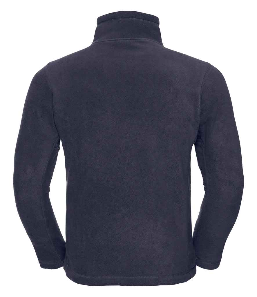 Russell Zip Neck Outdoor Fleece - French Navy (874M)