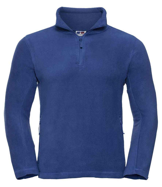 Russell Zip Neck Outdoor Fleece - Royal Blue (874M)