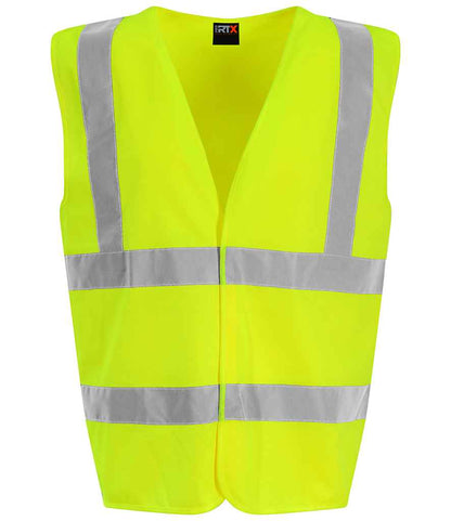 Pro RTX High Visibility Waistcoat - Yellow - front