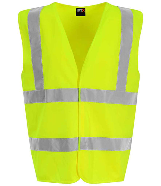 Pro RTX High Visibility Waistcoat - Yellow - front