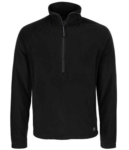 Craghoppers Expert Corey 200 Half Zip Micro Fleece - Black (CR317) - front
